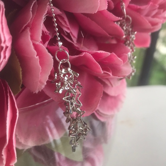 Cluster stars earrings - Picture 2 of 4